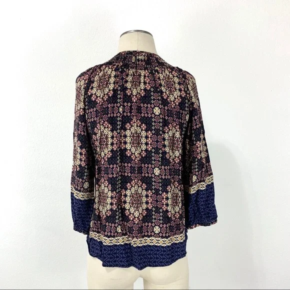 Anthropologie TYLHO Kay Peasant Blouse Small - Picture 4 of 7